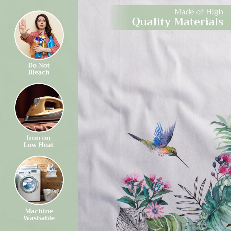 Maison d' Hermine Cloth Napkins Set of 4 100% Cotton Everyday Reusable Square Napkins Cloth Washable, Dinner, Party, Wedding, Restaurant, Spring/Summer (Tropiques, 20" x 20") - Image 3